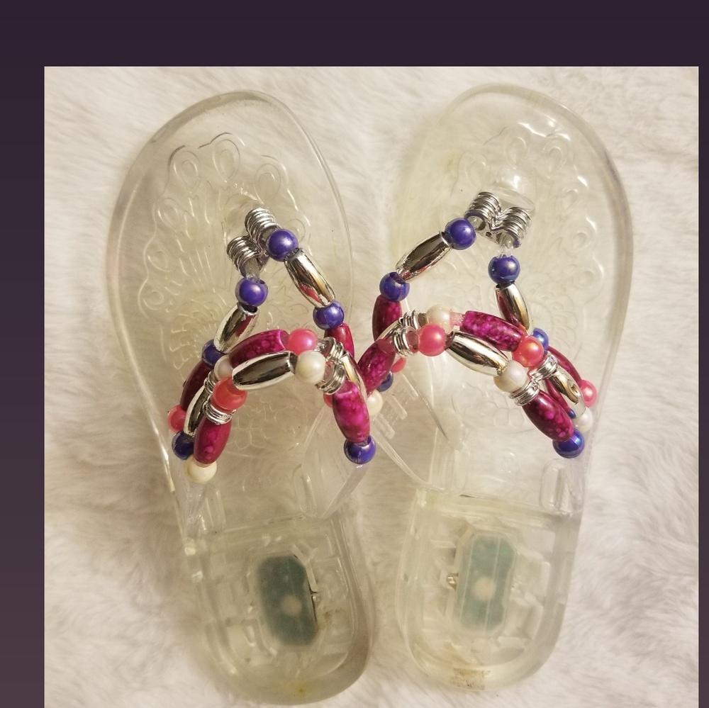 🔷️New w/o Tags Girls Light Up Flip Flops🔷️